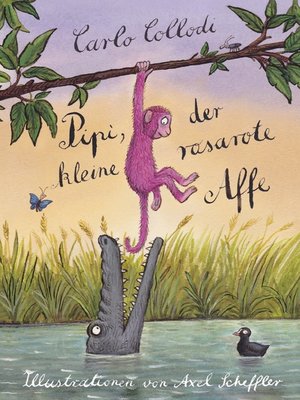 cover image of Pipi, der kleine rosarote Affe